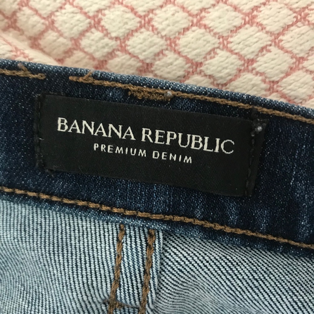 Banana Republic High Rise Crop Skinny Jeans - Picture 2 of 5